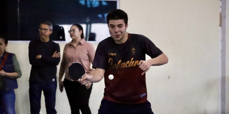 Culiacán domina la Fase Estatal de Tenis de Mesa rumbo a los Nacionales CONADE 2025