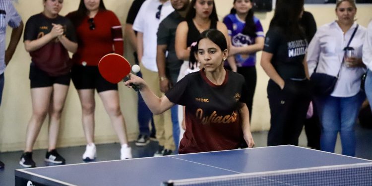 Culiacán domina la Fase Estatal de Tenis de Mesa rumbo a los Nacionales CONADE 2025