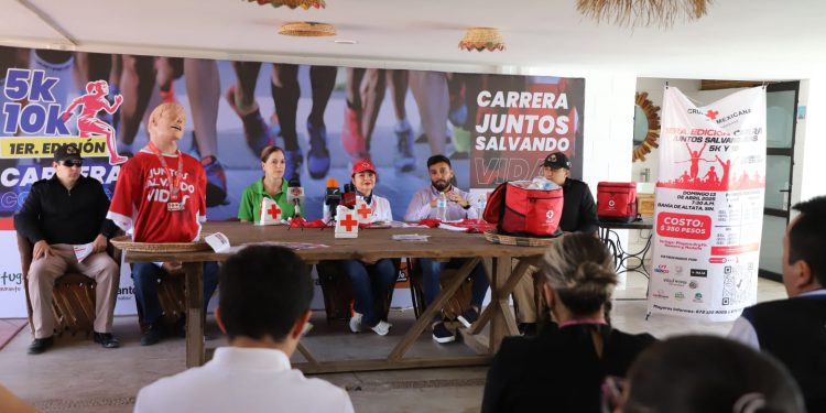 Presente Julio Cascajares en anuncio de la Carrera ‘Juntos Salvando Vidas’