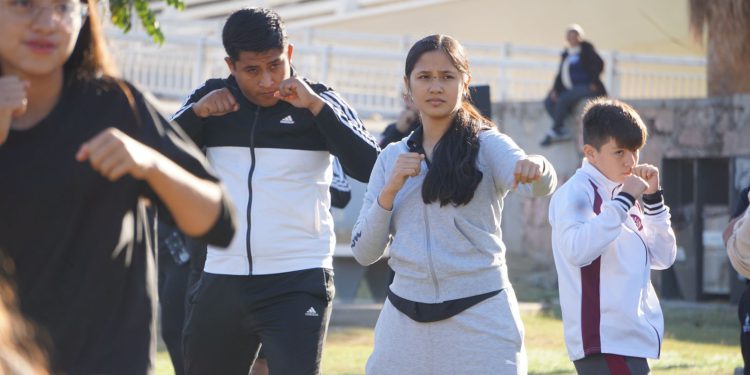 Éxito, último ensayo para la Clase Masiva de Boxeo