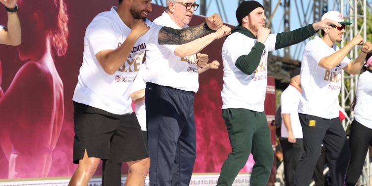 Éxito Clase Masiva de Boxeo; asisten más de cuatro mil personas