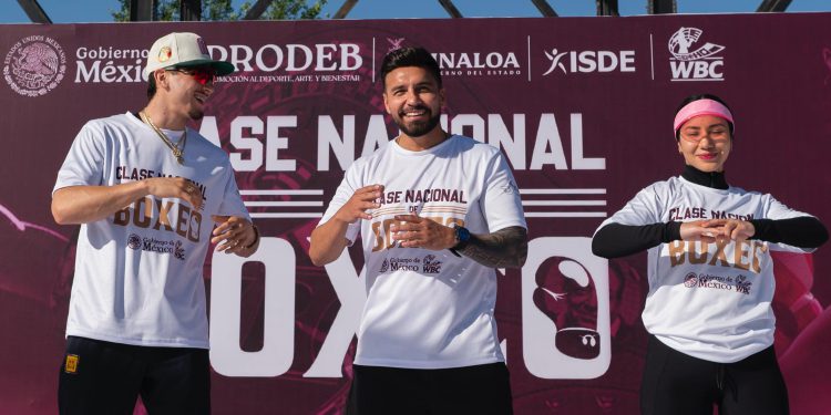 Éxito Clase Masiva de Boxeo; asisten más de cuatro mil personas