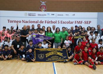 Inauguran en Culiacán la etapa estatal del Torneo Nacional de Futbol 5