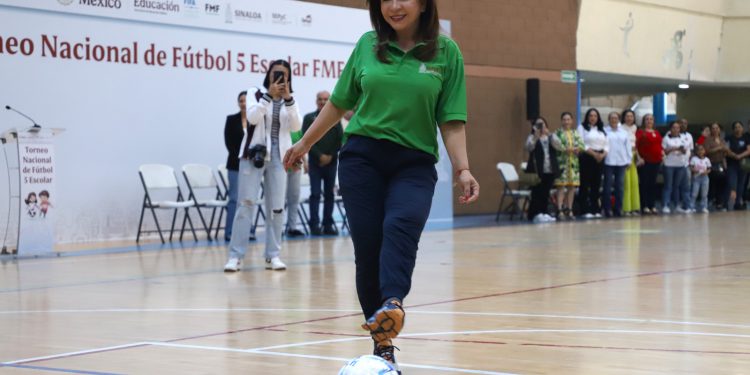 Inauguran en Culiacán la etapa estatal del Torneo Nacional de Futbol 5