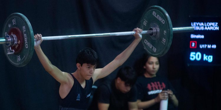 Sinaloa inicia el macro regional de halterofilia en Monterrey