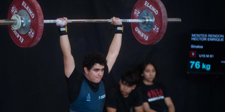 Sinaloa inicia el macro regional de halterofilia en Monterrey