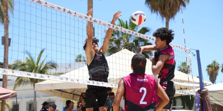 Gran día para Sinaloa en Voleibol de Playa