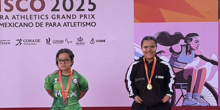 Logran sinaloenses 13 medallas en el Abierto Mexicano de Paratletismo