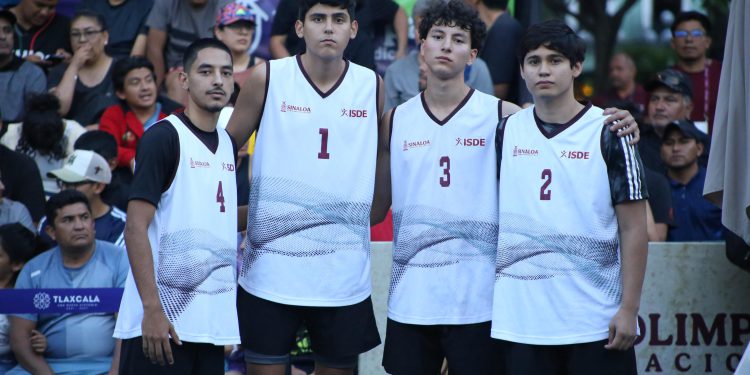 Sinaloa muestra entrega en el básquetbol 3×3 y cierra participación en tenis de mesa en la Olimpiada Nacional CONADE 2025