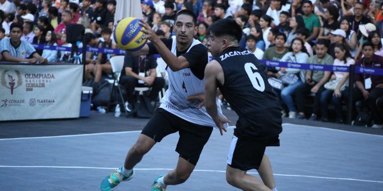 Sinaloa muestra entrega en el básquetbol 3×3 y cierra participación en tenis de mesa en la Olimpiada Nacional CONADE 2025