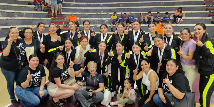 Sinaloa se baña de oro en Voleibol de Sala