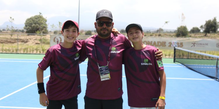 Sinaloa con balance positivo en el segundo día de tenis en Huamantla