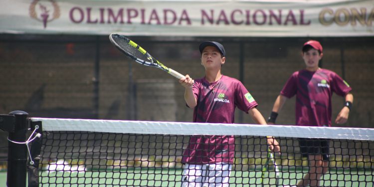 Sinaloa con balance positivo en el segundo día de tenis en Huamantla