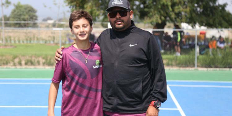 Sinaloa con balance positivo en el segundo día de tenis en Huamantla