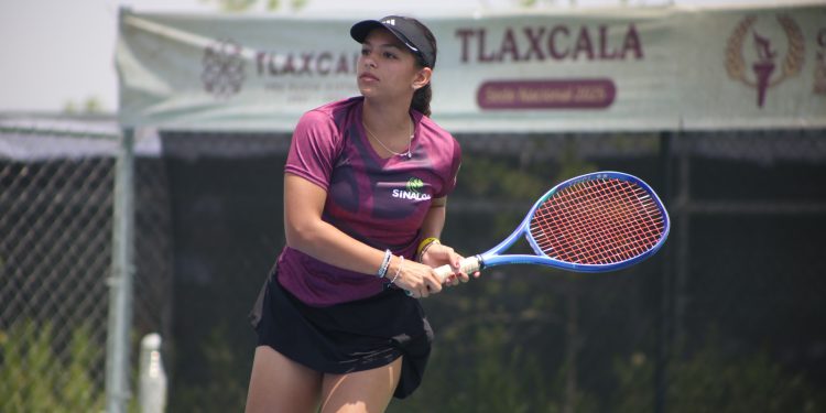 Sinaloa con balance positivo en el segundo día de tenis en Huamantla