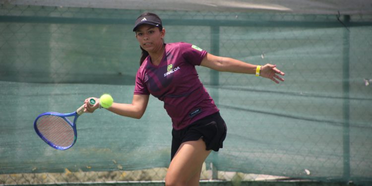 Sinaloa con balance positivo en el segundo día de tenis en Huamantla