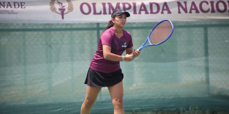Sinaloa con balance positivo en el segundo día de tenis en Huamantla