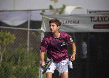 Sinaloa con balance positivo en el segundo día de tenis en Huamantla