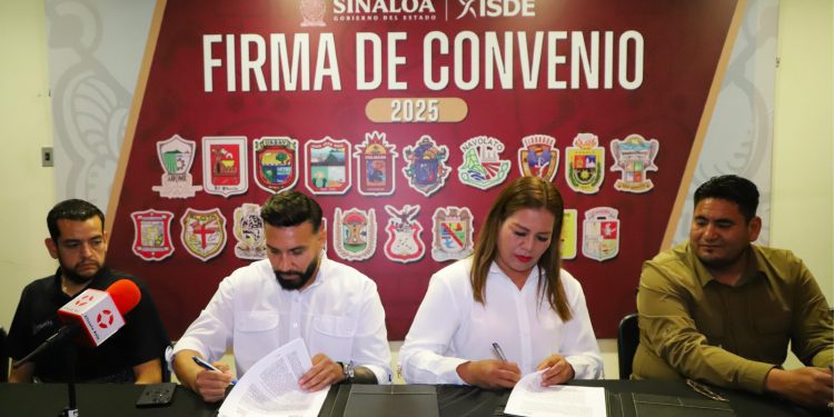 CONTINUA EL ISDE SUMANDO CONVENIOS DE TRABAJO CON MUNICIPIOS; LISTOS JUAN JOSÉ RIOS Y MOCORITO.