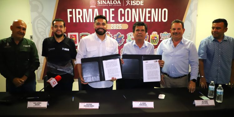 CONTINUA EL ISDE SUMANDO CONVENIOS DE TRABAJO CON MUNICIPIOS; LISTOS JUAN JOSÉ RIOS Y MOCORITO.