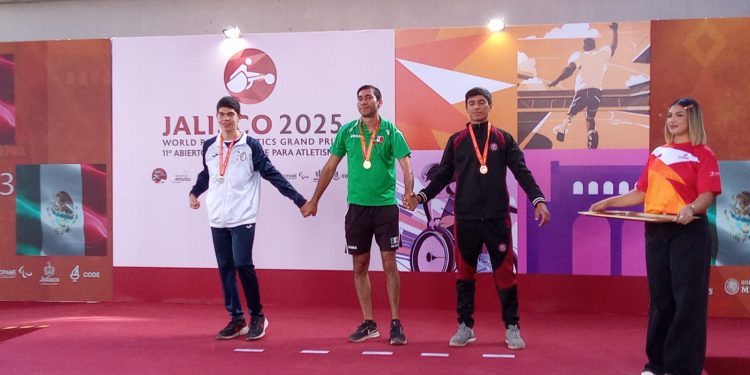 Logran sinaloenses 13 medallas en el Abierto Mexicano de Paratletismo