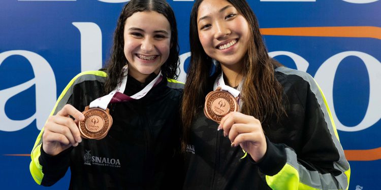 OBTIENE LA NATACIÓN DE SINALOA TRES MEDALLAS EN JORNADA DE OLIMPIADA NACIONAL CONADE 2025.