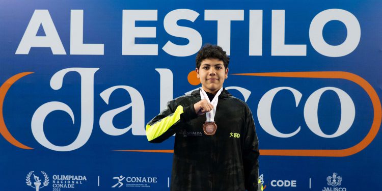 OBTIENE LA NATACIÓN DE SINALOA TRES MEDALLAS EN JORNADA DE OLIMPIADA NACIONAL CONADE 2025.