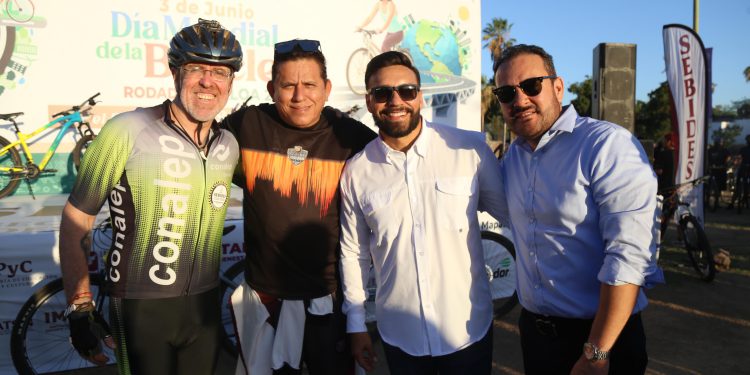 Gran participación en la Gran Rodada Sinaloa 2025 en el marco del Día Mundial de la Bicicleta