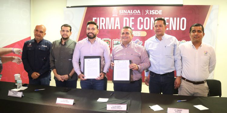 ISDE Y MUNICIPIO DE NAVOLATO CONSOLIDAN ALIANZAS EN FAVOR DEL DEPORTE