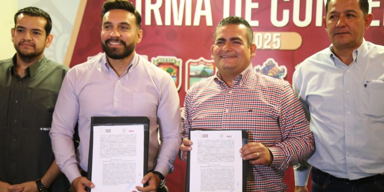 ISDE Y MUNICIPIO DE NAVOLATO CONSOLIDAN ALIANZAS EN FAVOR DEL DEPORTE