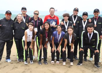 Obtiene Sinaloa cuatro medallas en Voly de Playa