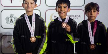 PAR DE MEDALLAS DE BRONCE PARA SINALOA EN EL INICIO DEL TAEKWONDO EN OLIMPIADA NACIONAL CONADE 2025.