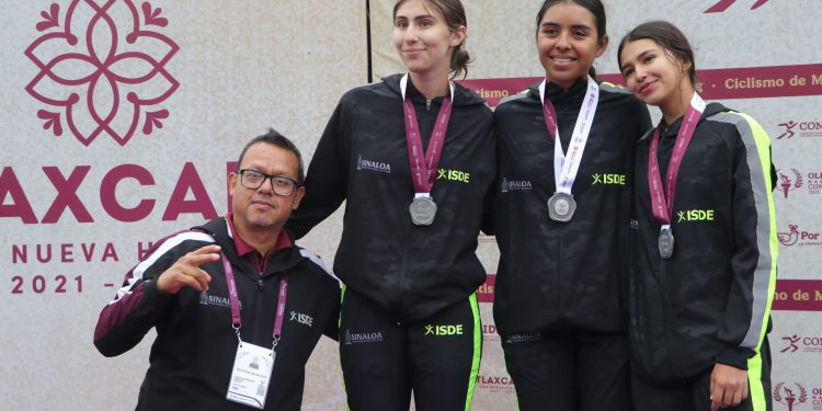 AKARI VALENZUELA Y EQUIPO SINALOENSE BRILLAN EN CICLISMO DE RUTA EN OLIMPIADA NACIONAL