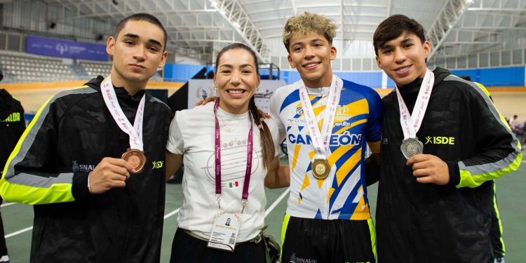 JORNADA DE CUATRO MEDALLAS EN CICLISMO PARA SINALOA EN OLIMPIADA NACIONAL CONADE 2025.