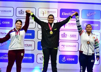 IMPACTANTE CIERRE DE SINALOA EN LA HALTEROFILIA FEMENIL…4 OROS Y 2 PLATAS EN OLIMPIADA NACIONAL CONADE.