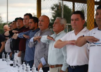 Presente ISDE en inauguración de la Liga de Softbol de Eldorado