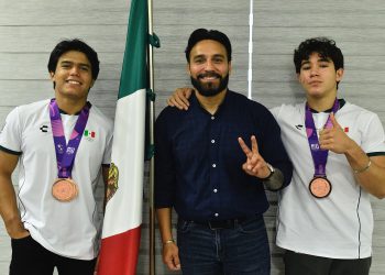 Recibe Julio Cascajares a medallistas sinaloenses de Panamericanos Junior