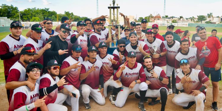 Ahome se corona campeón estatal de béisbol de Primera Fuerza 2025