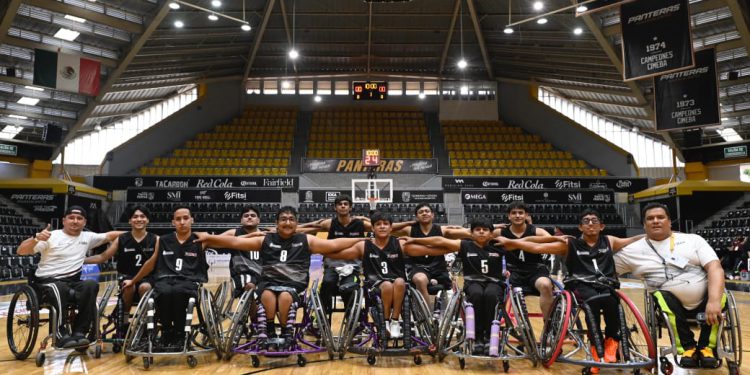 JORNADA DE ENSUEÑO PARA SINALOA EN BASQUETBOL SOBRE SILLA DE RUEDAS EN PARALIMPIADA NACIONAL.