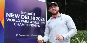 Luis Carlos López, oro mundial para Sinaloa en Paratletismo