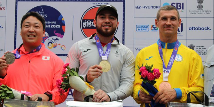 Luis Carlos López, oro mundial para Sinaloa en Paratletismo