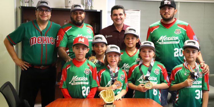 RECIBE ISDE A CAMPEONES DEL CAL RIPKEN WORD SERIES; AGRADECEN A GOBIERNO DEL ESTADO