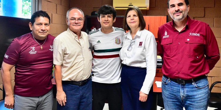 Refrenda ISDE respaldo a atleta seleccionado nacional de deporte para sordos