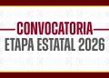CONVOCATORIA ETAPA ESTATAL