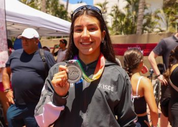 BRILLA VICTORIA MEDINA CON SU SEXTA MEDALLA EN OLIMPIADA NACIONAL