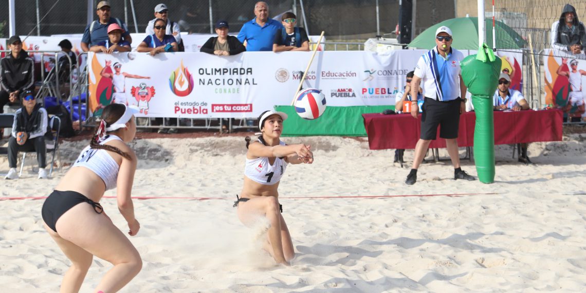 Sinaloa inicia con fuerza en el voleibol de playa de la Olimpiada Nacional CONADE 2026