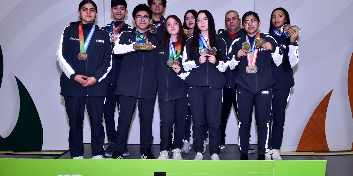 SINALOA CONSIGUE CUATRO OROS E IGUALA LAS 25 MEDALLAS DEL AÑO PASADO EN TIRO DEPORTIVO