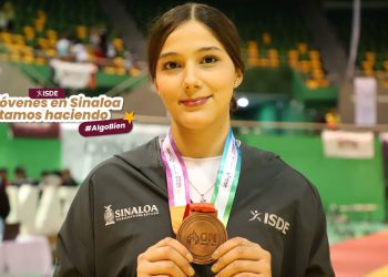 BRONCE PARA SINALOA; GABRIELA LÓPEZ SE SUBE AL PODIO EN EL JUDO DE LA OLIMPIADA NACIONAL CONADE 2026.