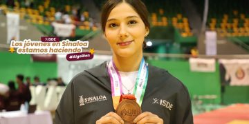 BRONCE PARA SINALOA; GABRIELA LÓPEZ SE SUBE AL PODIO EN EL JUDO DE LA OLIMPIADA NACIONAL CONADE 2026.