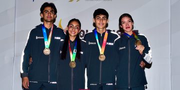 SINALOA GANA TRES OROS E IMPONE RÉCORD NACIONAL EN EL 4X400 MIXTO DEL ATLETISMO